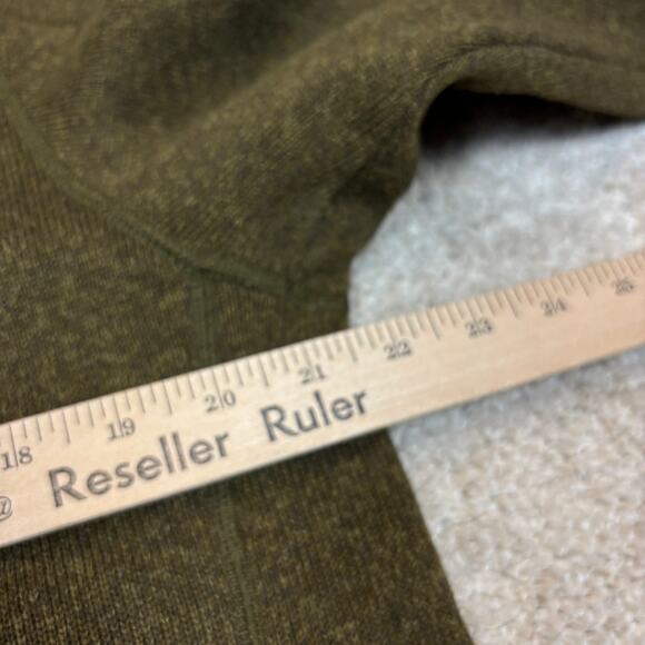 Patagonia Better Sweater 1/4 Zip Pullover Sweater Jacket Men's M Gorpcore Green - Picture 5 of 11